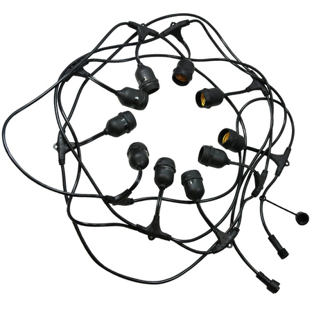 Sznur do girlandy ogrodowej 10 x E27 GOLDLUX (Polux)