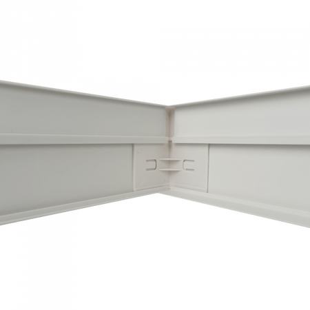 Ramka Zatrzaskowa Natynkowa do Paneli LED 60x60 PCV 65mm Biała Ecolight