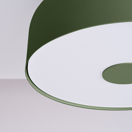 Plafon LED Lampa Sufitowa 4x E27 Zielony Oliwkowy OMIQ Crimson SL.1680 Sollux