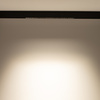 Reflektor Szynowy Lampa do Szynoprzewodów 1-fazowy LED 15W 1300lm 3000K Ciepła Czarny Industrialna LVM FOCUS 10150 Nowodvorski