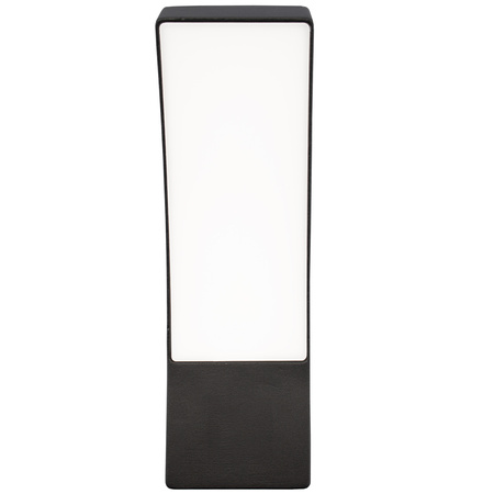 Lampa Elewacyjna LED Zewnętrzna Ścienna Czarna Kinkiet Ogrodowy 10W 4000K IP54 LOGIA LUMILED