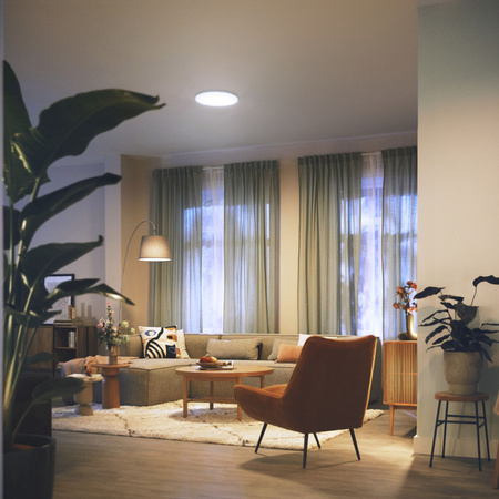 Plafon LED Lampa Sufitowa 24W 2700-6500K ŚCIEMNIALNY CCT 38cm IZSO + PILOT PHILIPS