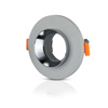 Oprawa Sufitowa Podtynkowa Oczko GU10 Okrągła Szara/Chrom VT-862 V-TAC - 5 Lat Gwarancji