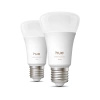 2x Żarówka LED E27 A60 8.1W = 75W 1100lm 1800-20000K CCT + RGB SMART Inteligentna Bluetooth ZigBee White and Color Ambiance Philips HUE