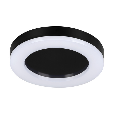 Plafon Lampa Sufitowa LED TURA 24W 1800lm 4000K IP65 Czarna Okrągła KANLUX