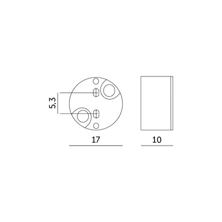 Oprawa Ceramiczna Gniazdo ceramiczne Przyłączeniowe do LED KOSTKA MR16