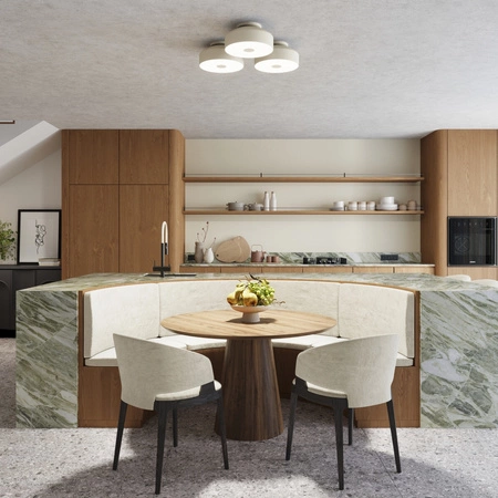 Plafon LED Lampa Sufitowa 4x E27 Beżowy OMIQ Crimson SL.1679 Sollux