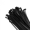 Opaski Zaciskowe Kablowe 2.5x200 mm Czarne UV TRYTYTKI TRYTKI ZIPERKI PREMIUM OKP-25200B .MORE 100 szt.