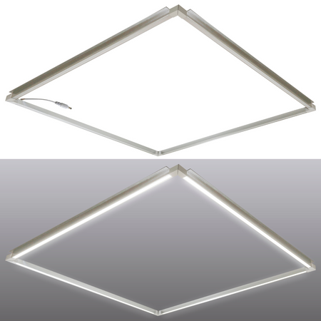 Świecąca Ramka Panel LED PODTYNKOWY 40W 60x60 cm 3300lm NEUTRALNA GOLDLUX (Polux)