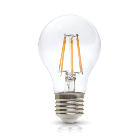 Żarówka LED E27 Kulka 8W 1055lm 3000K Ciepła 360° Filament Line Kobi