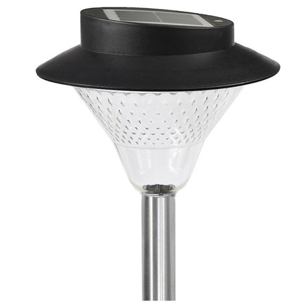 Lampa Solarna Ogrodowa LED Wbijana Słupek Ozdobna IP44 Latarnia 3w1