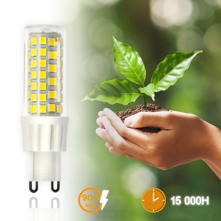Żarówka LED G9 Kapsułka 7W = 60W 670lm 3000K Ciepła 360° LUMILED