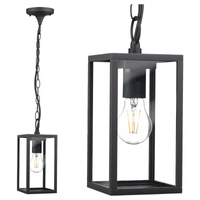 Lampa Ogrodowa Zewnętrzna Wisząca Malmo E27 Grafit - GOLDLUX (Polux)