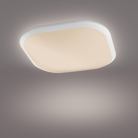 Lampa Sufitowa Plafon Natynkowy LED 18W 1500lm 2700K Biała CAVANAL Philips