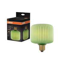 Żarówka LED E27 Kwadratowa 3.5W 300lm 2700K Ciepła Dekoracyjna Zielona Osram