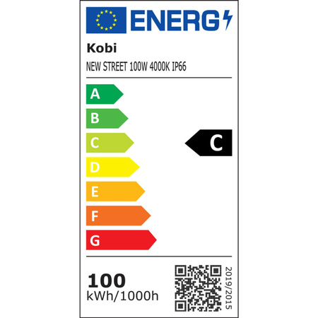 Lampa Uliczna LED Oprawa Drogowa New Street 100W 17000lm 4000K KOBI
