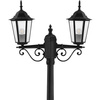 Lampa Ogrodowa Stojąca LED Słupek 238cm E27 Latarnia Zewnętrzna Dekoracyjna