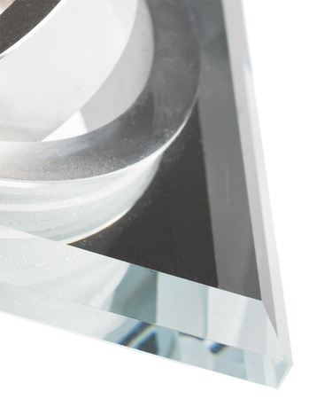 Oprawa Halogenowa SZKLANA Sufitowa ARIAN MR16 GU10 LUMILED Kwadrat Ruchoma