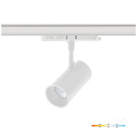 Reflektor Szynowy LED 10W 900lm CCT 36° Biały CRI90 Nextrack Core Kobi