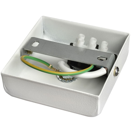 Lampa wisząca Tuba Zwis VIDAR Biały + srebrny 1x GU10 Milagro Metal Styl nowoczesny