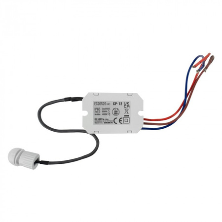 Czujnik Ruchu i Zmierzchu PIR z Sondą Biały IP65 6m 360° CP Ecolight