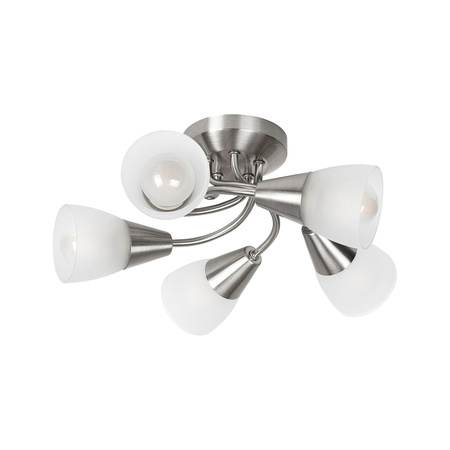 Lampa Sufitowa Żyrandol 5x E14 Chrom Klasyczny Connor Rabalux