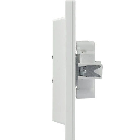 Gniazdo Podwójne 2P+PE z Uziemieniem z Ramką SCHNEIDER ASFORA 