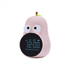 Zegar Elektroniczny dla Dzieci BUDZIK Różowy Akumulatorowy 1200mAh GRUSZKA MARY'S