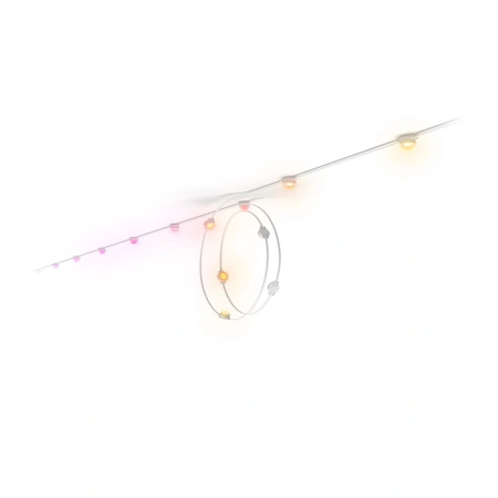 Girlanda Ogrodowa Zewnętrzna 18m IP65 32LED RGB SMART Inteligentna Bluetooth ZigBee White and Color Ambiance Festavia Philips HUE