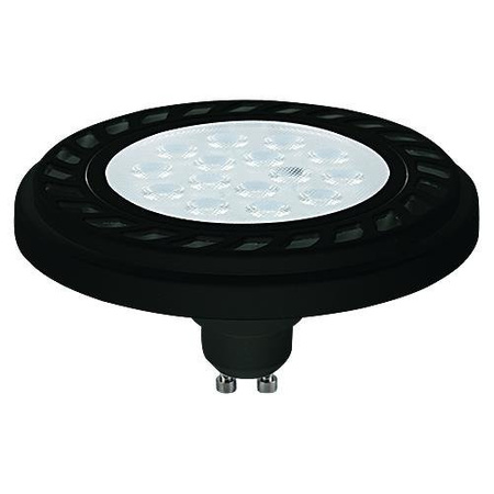 Żarówka LED LENS 9343 GU10 ES111 9W 810lm 3000K Czarna Ciepła 30° Nowodvorski