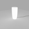 Lampa Ogrodowa Oprawa Zewnętrzna Stojąca Słupek E27 Biała Wodoodporna IP44 FLOWERPOT M 9712 Nowodvorski