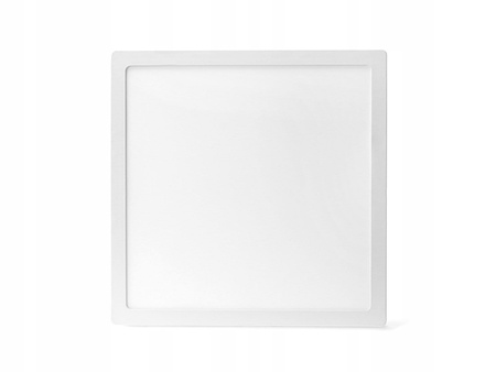 Panel LED Oprawa Sufitowa 24W 1920lm 4000K Neutralny Natynkowy Kwadratowy Biały Proma Masterled