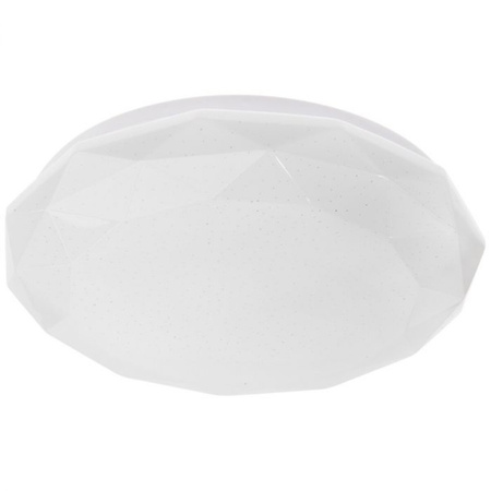 Plafon LED Lampa Sufitowa Natynkowa MIAMI 24W 4000K IP44 Biały Okrągły DIAMENT