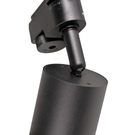 Zestaw Szynowy Szynoprzewód Szyna Listwa 1-Fazowa + 6x Reflektor GU10 Czarna PARIS Sanico Goldlux