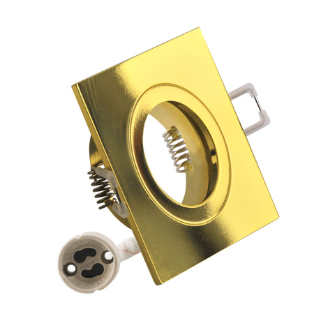 Oprawa Podtynkowa Punktowa Spot GU10 Złota FEBE Sanico Goldlux