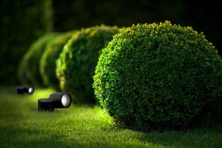 Lampa Ogrodowa Wbijana Reflektor GU10 Czarna Wodoodporna IP54 TUBINGS M 8161 Nowodvorski