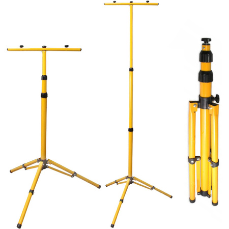 Naświetlacz LED ZUNA2 Halogen Lampa 2x 30W 6500K na Statywie + Przewód + Złącze Hermetyczne LUMILED