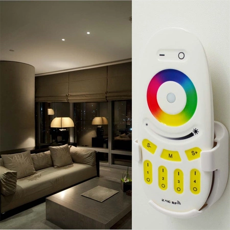 Uchwyt ścienny do PILOTA MILIGHT STEROWNIK Mi-Light Biały - FUT099