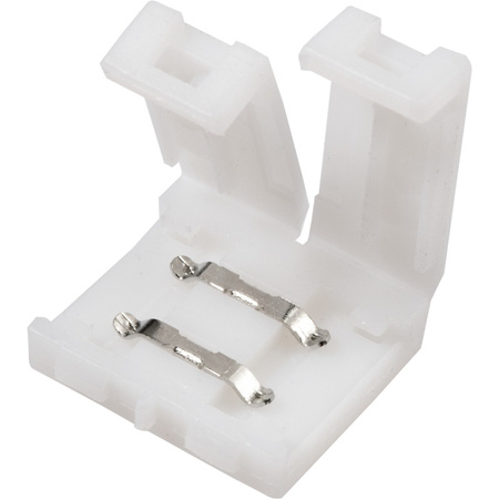 Złączka do taśmy LED 2PIN 2-stronna zatrzask 10mm