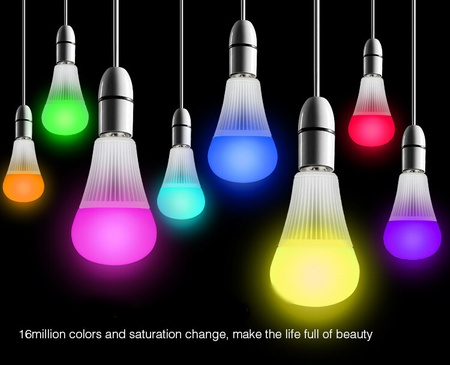 Żarówka LED E27 9W 850lm RGB+CCT Wi-Fi Mi-Light - FUT012