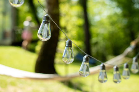 Girlanda Solarna Ogrodowa 20x LED Ozdobne Żarówki 5,69m Ciepła 3000K HELIC LUMILED