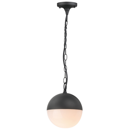 Lampa zewnętrzna oprawa ogrodowa wisząca kula ULSA E27 GOLDLUX (Polux)
