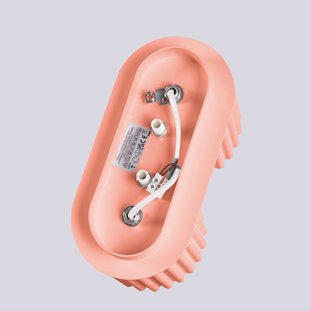 Oprawa Natynkowa 2x GU10 Aluminiowa Brzoskwiniowa Aura Deep Space SL.1825 Sollux