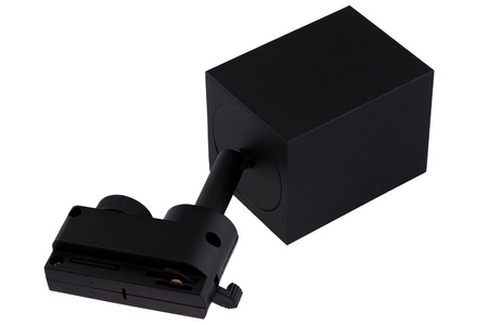 Reflektor Szynowy GU10 BRICK Czarny do Szynoprzewodów Jednofazowych