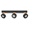 Oprawa Sufitowa Lampa Punktowa LED Reflektor 3-Punktowy Dekoracyjny 14.4W Czarna LEDVANCE
