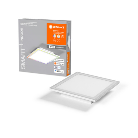 Panel LED Natynkowy 18W 1300lm SMART+ WiFi RGB Ściemnialny 30x30cm Kwadratowy PLANON Plus LEDVANCE