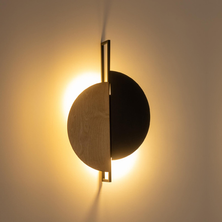 Kinkiet Ścienny Lampa Natynkowa 2x GX53 Beżowa Drewno Nowoczesna SUNSET NATURAL B 10577 Nowodvorski