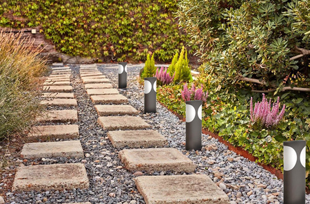 Lampa Ogrodowa LED Zewnętrzna Słupek SYDNEY E27 IP44 Antracyt PHILIPS