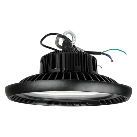 Oprawa LED High-Bay 100W 6400K Z zasilaczem MEANWELL Czarna Samsung Chip 120'D VT-9-101 V-TAC