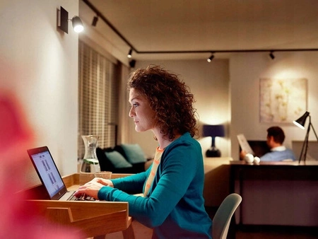 Żarówka LED GU5.3 Reflektor MR16 6W = 50W 580lm 6500K Zimna 120° 12V LUMILED